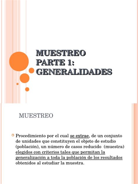 Pdf Muestreounid Dokumentips