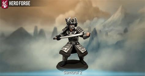 Samurai 2 Made With Hero Forge