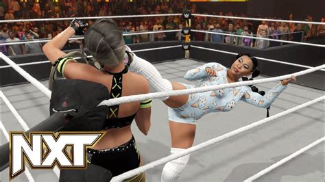 WWE 2K23 NXT MITB QUALIFYING MATCH WENDY CHOO VS STEVIE TURNER YouTube