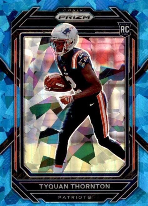 Tyquan Thornton Prizm Blue Ice Price Guide Sports Card Investor