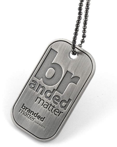 Antiqued Bulk Custom Dog Tags | BrandedMatter.ca