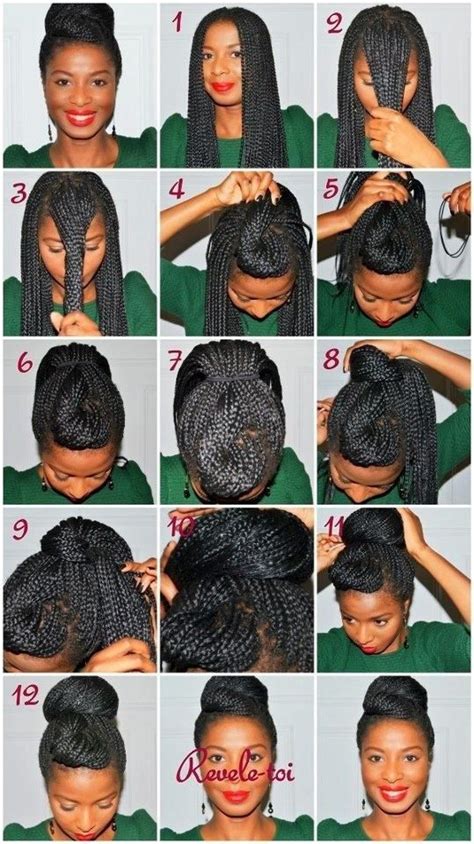 Ways To Style Box Braids