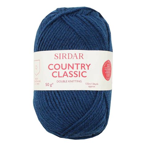 Sirdar Teal Country Classic Dk Yarn 50g Hobbycraft