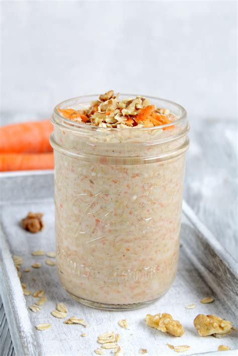 Overnight Oats Carrot Cake Food With Love Thermomix Rezepte Mit Herz