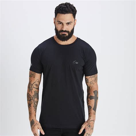 Buh Camiseta Buh Slim Basic Preto