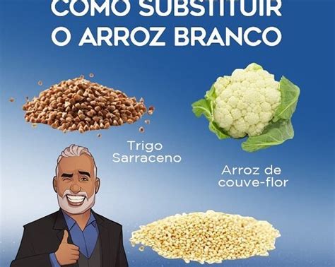 O Que Substitui O Arroz - Como Substituir O Arroz Branco | Blog do Dr. Barakat
