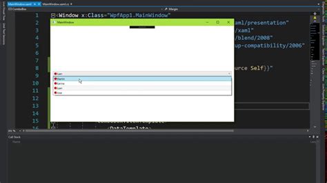 Wpf Tutorial Combobox Binding Wpf C Example Images Hot Sex Picture