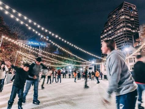 Rotary Ice Rink At Travis Park Presented By Valero Centro