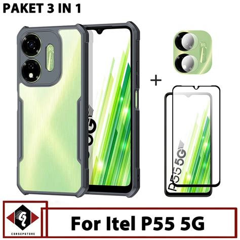 Layar The Newest Itel P Transparent Case In Package Free Tempered