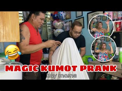 Magic Kumot Prank Kay Mame Nabugbog Si Papu Youtube