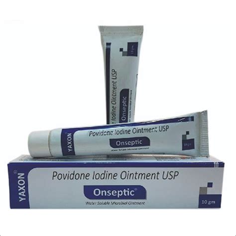 Povidone Iodine Ointment USP Manufacturer Supplier From Sonipat