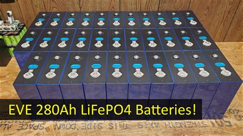 EVE 280Ah 3 2V LiFePO4 Prismatic Batteries Shenzhen Basen YouTube