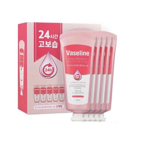 Vaseline Deep Moisture Hand Nail Cream Ml Shopee Malaysia