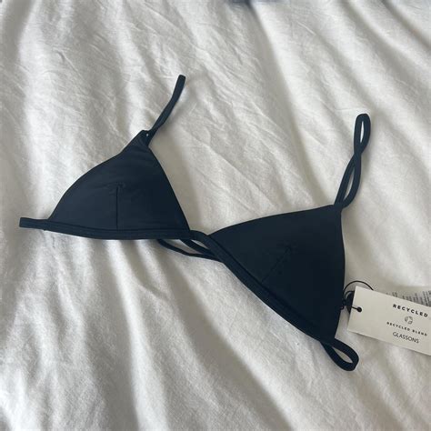 Glassons Black Triangle Bikini Brand New With Depop