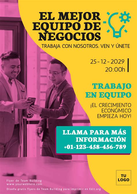 Crea una invitación a Team Building para Empresas