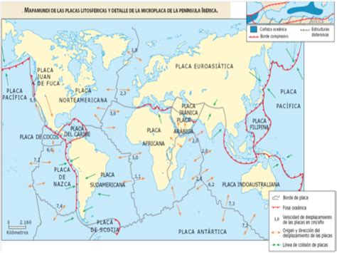 Puzzle De Mapa De Placas Tectonicas Rompecabezas De