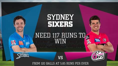 Sydney Sixers V Adelaide Strikers Bbl09 Match 24 Youtube