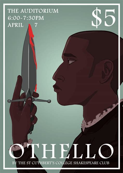 Othello poster by mibellure on DeviantArt