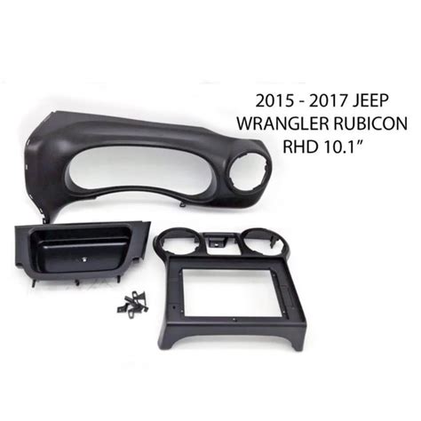 Jual Pnp Frame Head Unit 2 Din Jeep Wrangler Rubicon Rhd 101 Inch