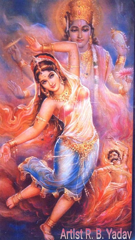 Mohini Avatar of Lord Vishnu in 2022 | Hinduism art, Shiva art, Vedic art