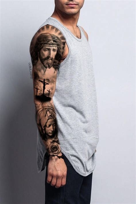 Simbolicos Tatuajes De Cristo En El Brazo 2023