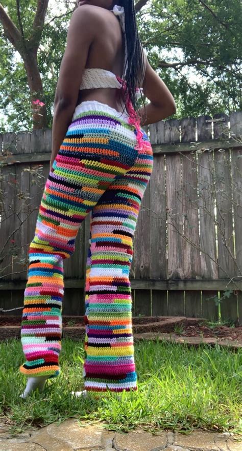 Scrap Pants Crochet Pants Crochet Clothes Crochet Clothing And