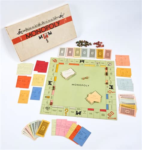 First Monopoly Board