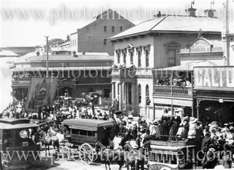 Eight Hour Day Procession Newcastle Nsw October 16 1905 9