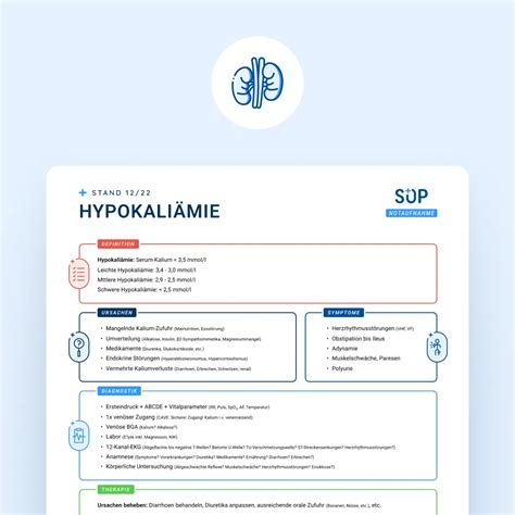 Hypokaliämie SOP Notaufnahme