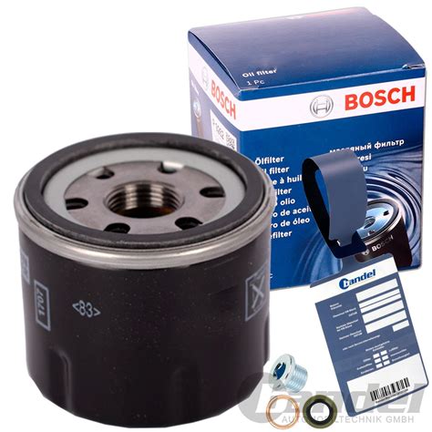 BOSCH ÖLFILTER 0451104025 MOTUL 5W40 ÖL für RENAULT TWINGO 1 2 CLIO 2 3