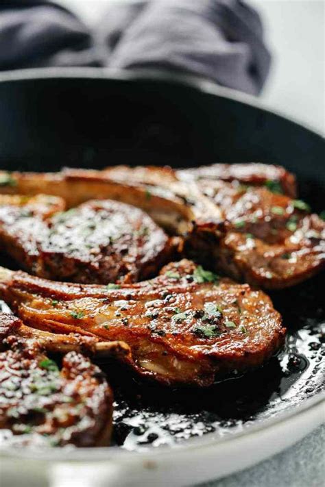 Best Garlic Butter Lamb Chops Recipe That Is Pan Seared So Simple To