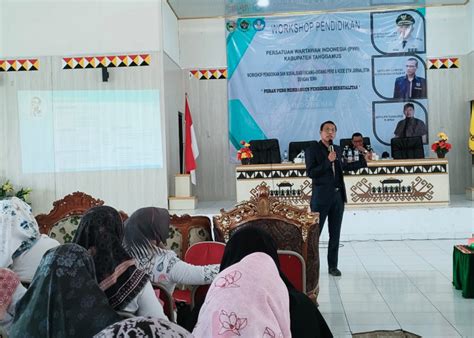 Pwi Tanggamus Gelar Workshop Pendidikan Dan Sosialisasi Uu Pers Dan Kej