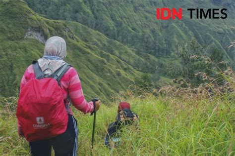 Wisata Non Pendakian Di Kawasan Rinjani Tutup Akibat Cuaca