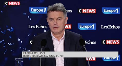 Fabien Roussel Le Grand Rendez Vous Du Cnews