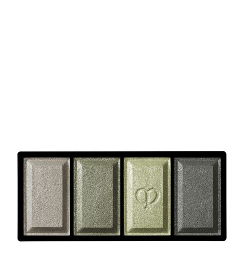 Cl De Peau Beaut Green Eye Colour Quad Harrods Uk