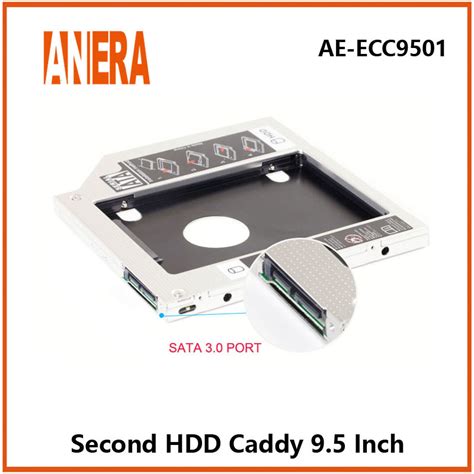 Laptop HDD Caddy New PATA IDE To SATA 12 7mm Universal 2ND HD HDD Hard