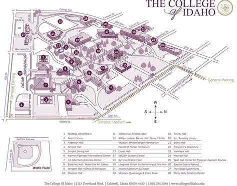 College of Idaho campus map | | idahopress.com