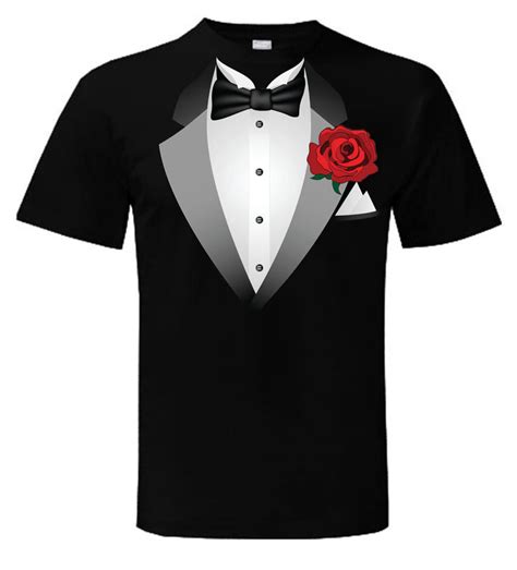 Tuxedo Men's T-shirt - Etsy