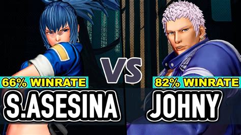 KOF XV SHEMIE ASESINA Leona Athena Shermie Vs JOHNY Yashiro Ryo