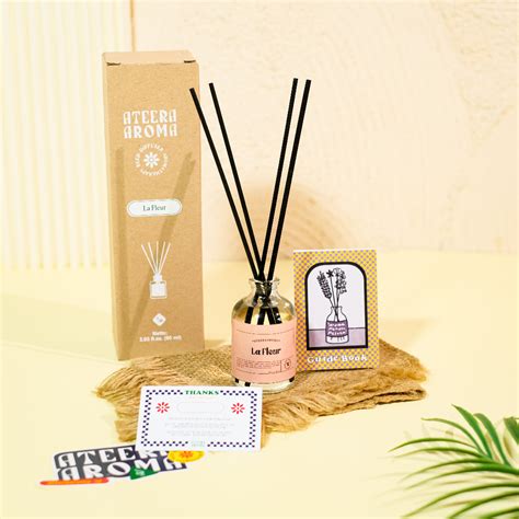 Jual La Fleur 60ml Ateera Aroma Reed Diffuser Pewangi Ruangan