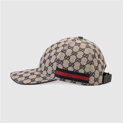 Gucci Original GG Canvas Baseball Hat With Web 6968454HAQQ4068