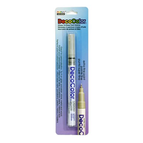 Uchida Decocolor Paint Marker Extra Fine Silver