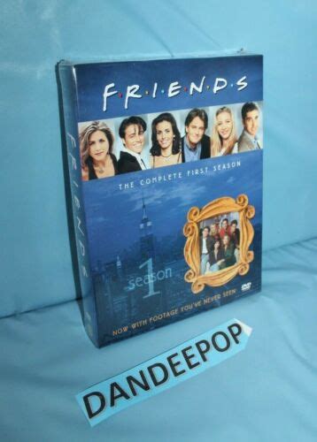 Friends The Complete First Season Dvd 2002 4 Disc Set Four Disc