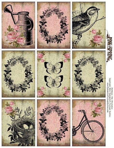 Free Printable Spring ATC S Pocket Letter Cards Pocket Letters