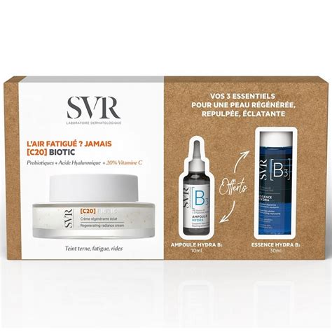 SVR C20 BIOTIC Crème Régénérante Eclat 50 ml Ampoule Hydra B3