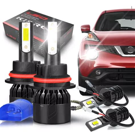 Para Nissan Sentra 1999 2003 Kit De Focos Led 9007 H3 Cuotas sin interés