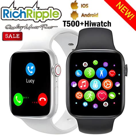 Best Price For RichRipple New T500 T500 Plus Smart Watch Bluetooth