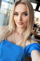 Charming Maryna Y O From Cherkassy With Blonde Hair Id