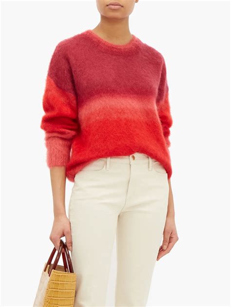 Drussell Ombré Stripe Mohair Blend Sweater Isabel Marant Étoile