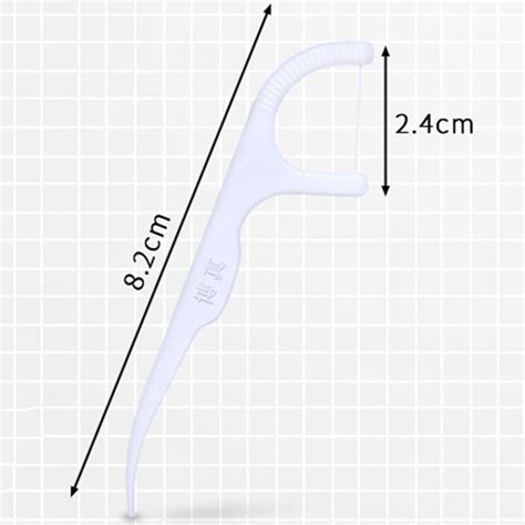 50pca Caixa Dental Flosser Picaretas Dentes Palito Grandado